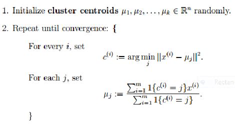 means algorithm  mathematically  scientific diagram