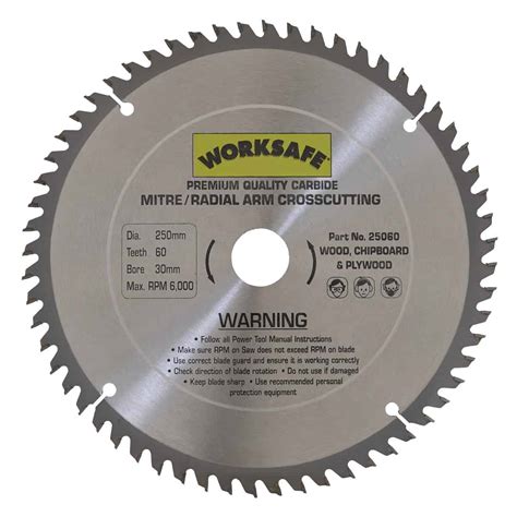 Sealey TCT Saw Blade Ø250 x 30mm 60tpu Tools VW Parts International