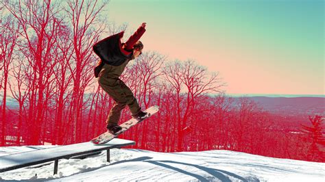 Terrain Park Header 21 Pa Ski Resort Skiing Snowboarding