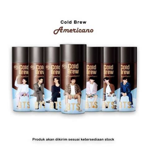 Jual Ready Stock Be Bts Coffe Paldo Bts Coffee Americano Vanilla