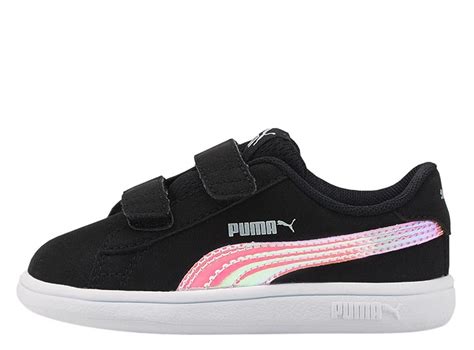 Ripley Zapatillas Unisex Puma Urbanas Negro Smash V Holo V Inf