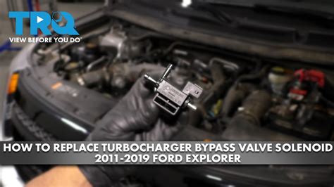 How To Replace Turbocharger Bypass Valve Solenoid Ford