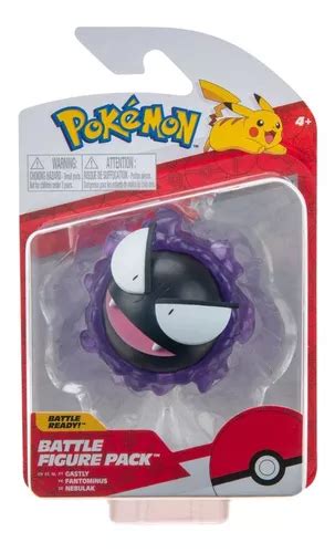 Pokémon Figura De Batalla Gastly MercadoLibre