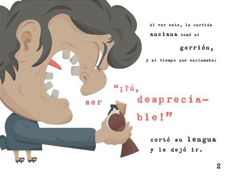 El Gorrión de la Lengua Cortada Ilustrado Behance