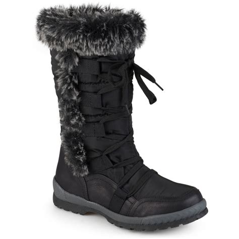 Brinley Co. - Women's Cold Weather Faux Fur Boots - Walmart.com