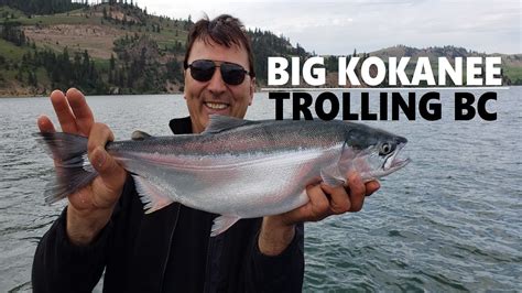 How To Catch Big Kokanee Fishing Kalamalka Lake Youtube