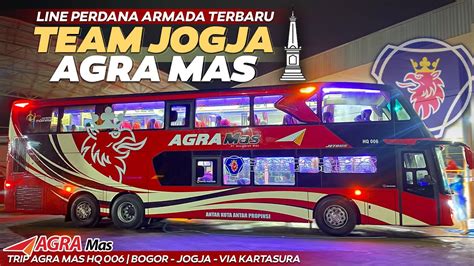 BUS TINGKAT RECCOMENDED LINE PERDANA ARMADA BARU AGRA MAS Trip HQ