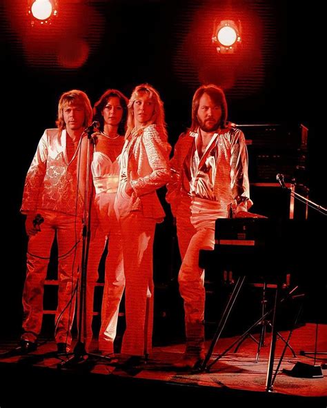 Abba Fan Account On Instagram Abba On The Set Of Does Your