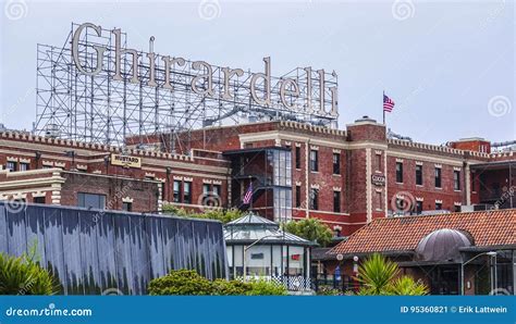 Ghiradelli Chocolate Factory In San Francisco San Francisco