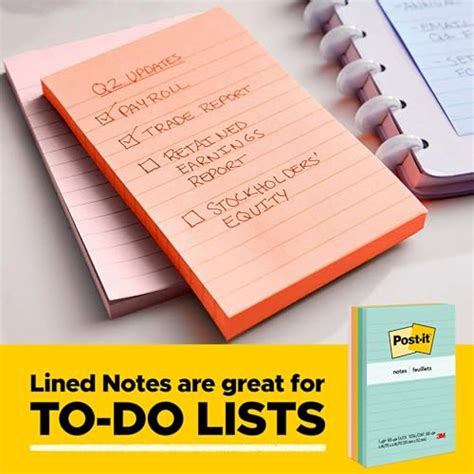 Snapklik Post It Notes 4x6 In 5 Pads Americas 1 Favorite