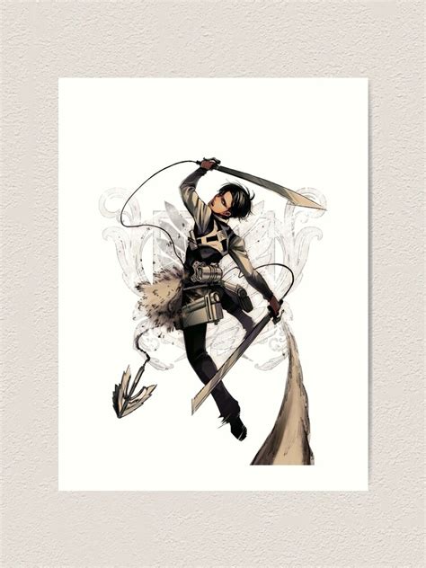 "Captain Levi" Art Print by Kruger8 | Redbubble