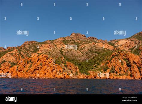 The Calanches Of Piana Corsica France Stock Photo Alamy