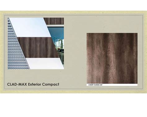 Brown Matte Exterior Hpl Cladding Thickness Mm At Rs Sq Ft In