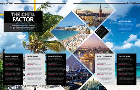 Indesign Magazine Template Layout