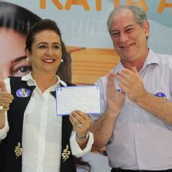 Ciro escolhe Kátia Abreu como candidata a vice Ozildo Alves PA4