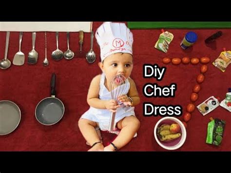 Chef Fancy Dress How To Make Chef Apron And Hat With Paper Masterchef