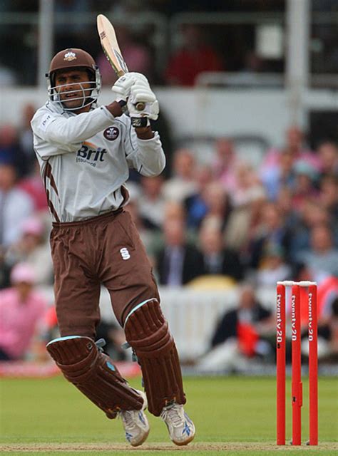 Abdul Razzaq pulls during his 15 for Surrey | ESPNcricinfo.com