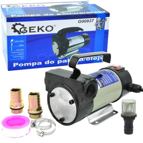 POMPA DO PALIWA OLEJU ROPY MINI STACJA CPN 230V ON G00937 za 196 zł z