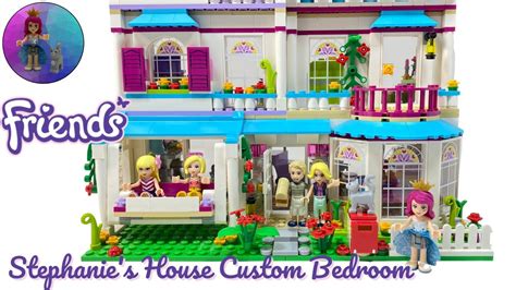 Stephanies House Lego Friends Custom Build Youtube