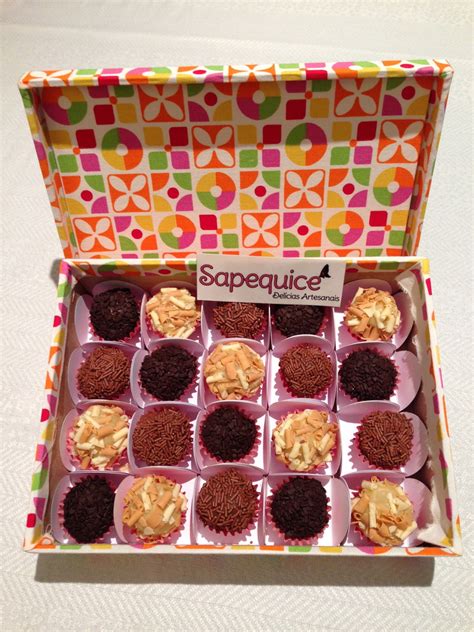 Caixa Especial De Brigadeiros Gourmet Elo