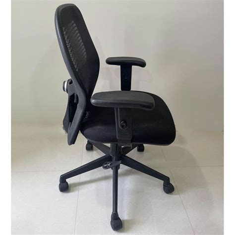 Low Back Black Mesh Leather Office Chair At Rs In Pune Id