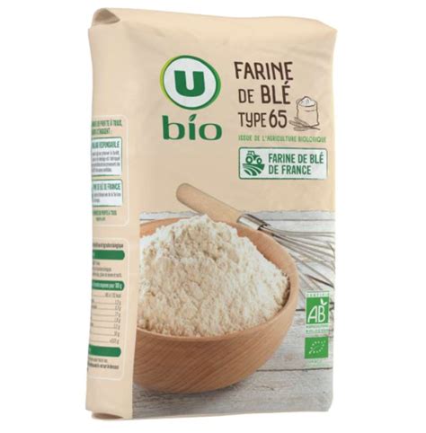 Farine De Blé T65 Bio U Bio 1kg La Belle Vie Courses En Ligne