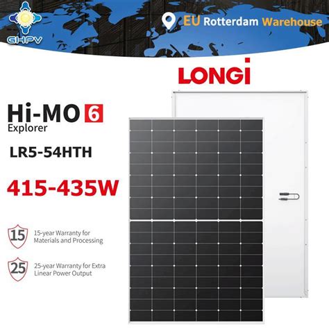 Longi Hi Mo Lr Hth W W W Monocrystalline Pv Module W