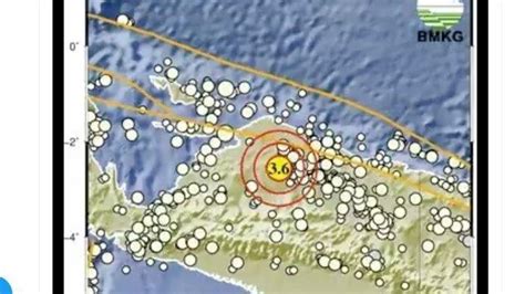 Gempa Bumi 14 Kali Dalam 8 5 Jam Minggu 29 Oktober 2023 Cek Jarak Dan