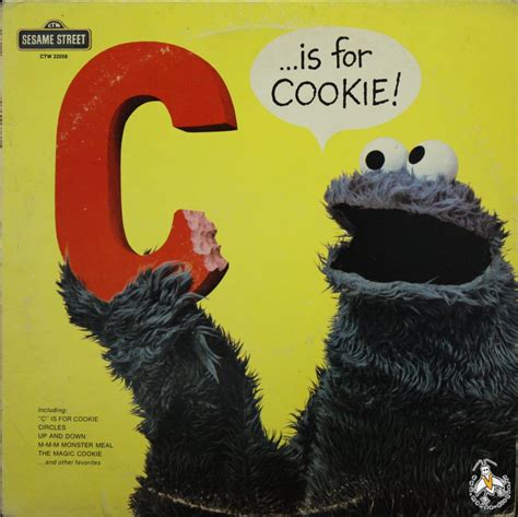 Disque Séries TV et Dessins Animés Sesame Street C... is for Cookie!