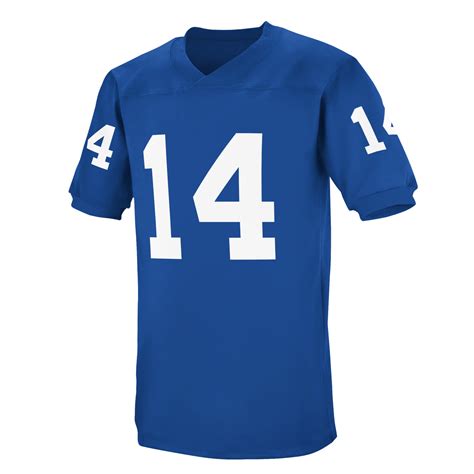 Blue Men Football Jersey – Royal Retros