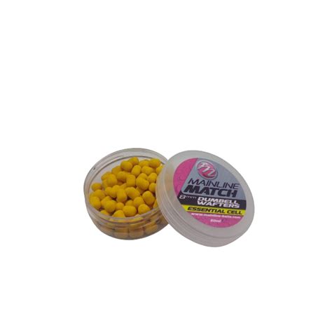 Match Dumbell Wafters Mm Yellow Essential Cell Mainline