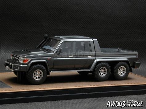 Toyota Land Cruiser FJ79 MTD 6X6 1999 d grey 1 43 GLM 300701 Аукцион