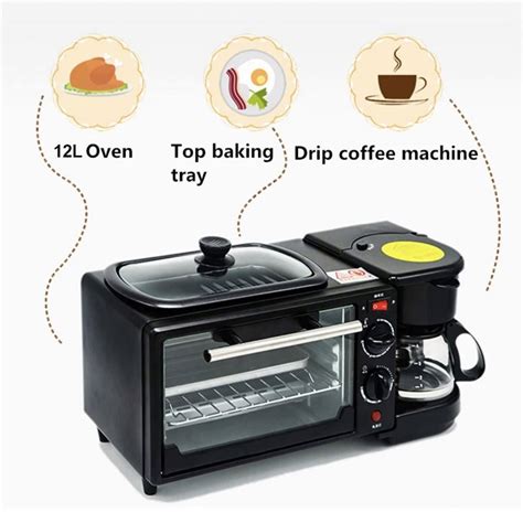 Sokany 3 In1 Breakfast Makers Multi Function Breakfast Machine SK 145