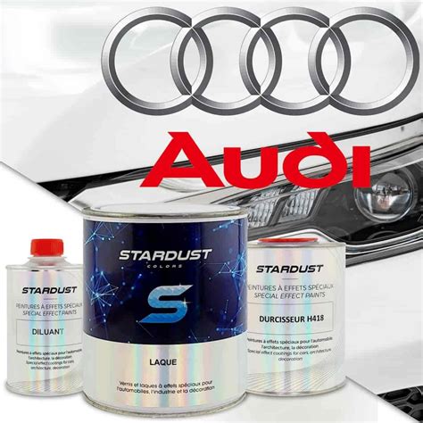 Audi car paint - 2K touch-up paint, Car colour code in spray or tin