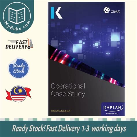 2024 Edition CIMA Operational Case Study Study Text 9781839964671