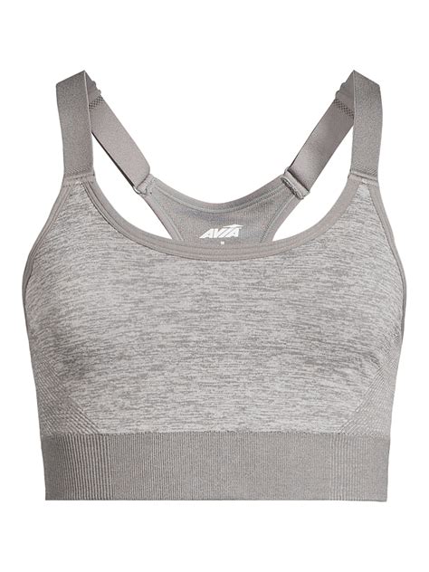 Avia Women S Keyhole Seamless Sports Bra