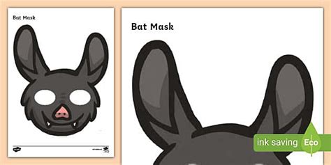 Bat Mask Hecho Por Educadores