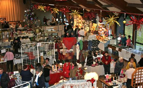 Un marché de Noël très fréquenté