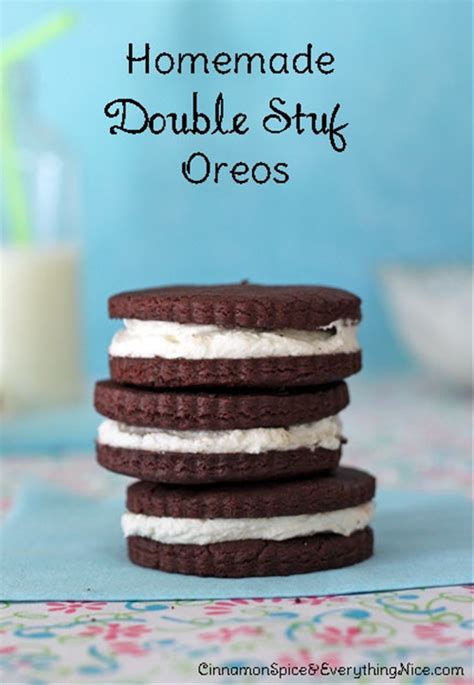 Homemade Double Stuf Oreos recipe | Chefthisup