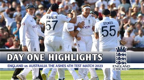 England Vs Australia 4th Test Day 1 Full Highlights 2023 Eng Vs Aus