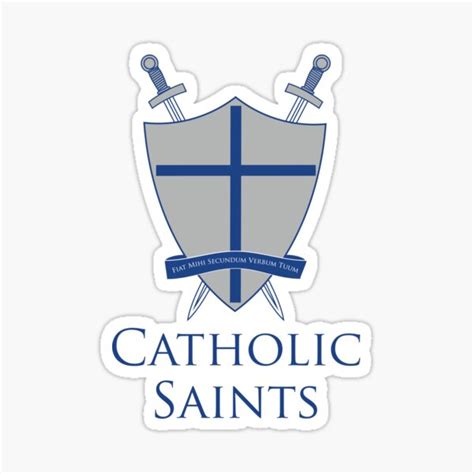 "Catholic Saints (Santa Fe College) Logo" Sticker for Sale by ...