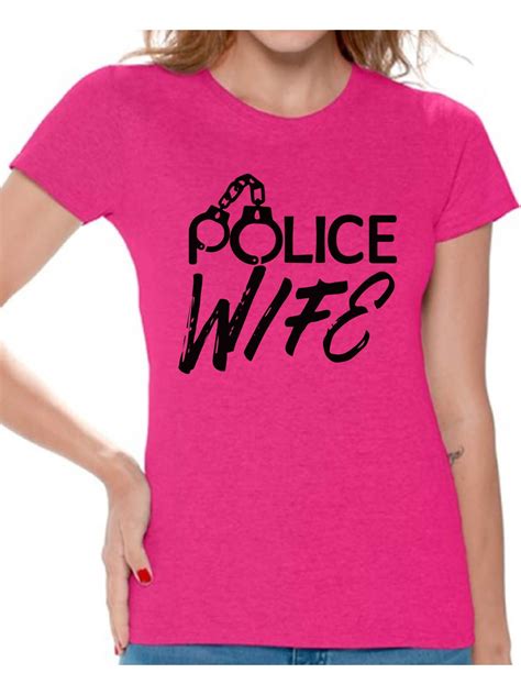 Awkward Styles Police Wife Shirt Police Wife Tshirt Valentines Day