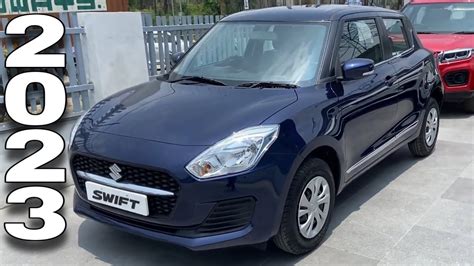 New Maruti Suzuki SWIFT 2023 Vxi Second Base Model Detailed Walkaround