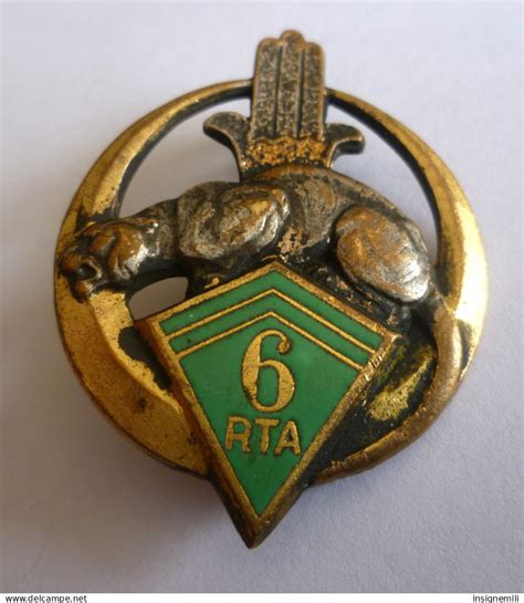 Arm E De Terre Insigne Rta Regiment De Tirailleurs Algeriens Drago