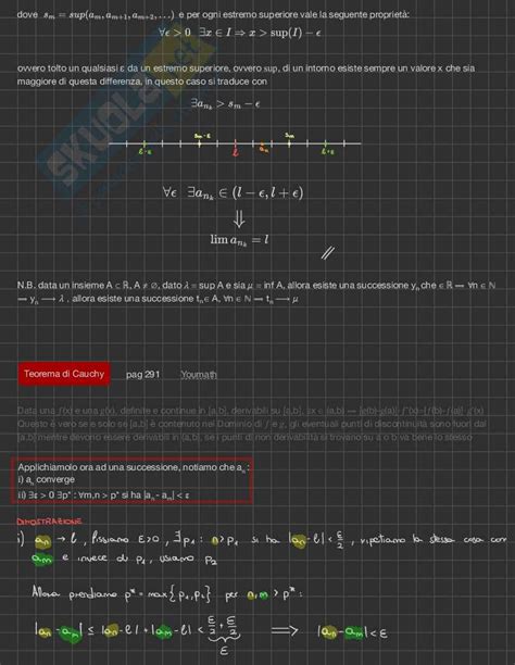 Appunti Esame Analisi Matematica Parte Crediti