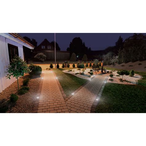 Emp S Truper Volteck Luminario Para Exterior Empotrado En