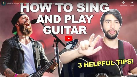 How To Sing And Play Guitar At The Same Time Also Bass And Piano