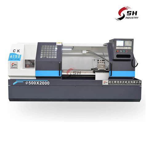 Metal Flat Bed Horizontal Turning Machine Ck High Precision Lathe