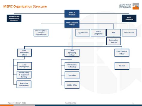 Organization Chart Of Finance And Accounting Department Four Types Of