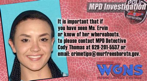 Please Share Missing Endangered 22 Year Old Murfreesboro Woman Possibly In North Nashville